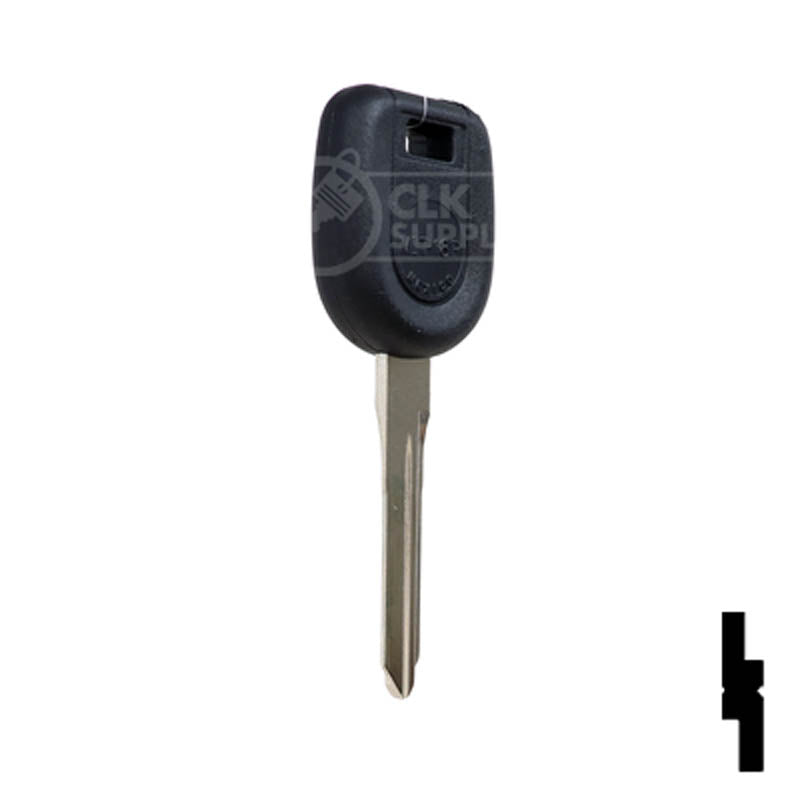 Uncut Transponder Key | Mitsubishi | MIT13PT Automotive Key JMA USA