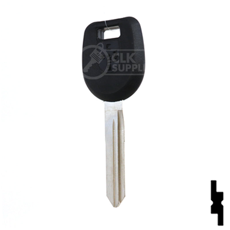 Uncut Transponder Key | Mitsubishi | MIT13PT Automotive Key Ilco