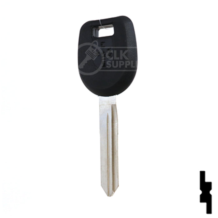 Uncut Transponder Key | Mitsubishi | MIT13PT Automotive Key Ilco