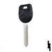 Uncut Transponder Key | Mitsubishi | MIT13PT Automotive Key Ilco
