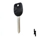 Uncut Transponder Key | Mitsubishi | MIT13PT Automotive Key Ilco