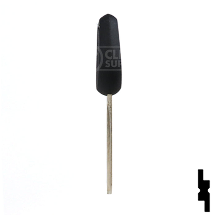 Uncut Transponder Key | Mitsubishi | MIT13PT Automotive Key Ilco