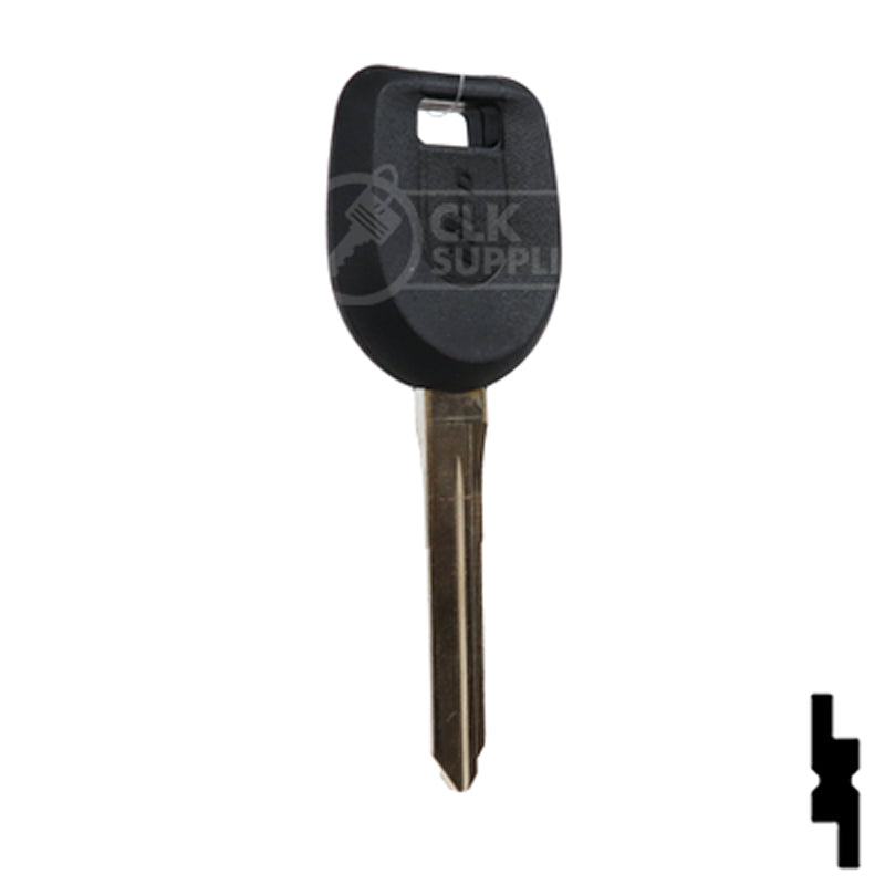 Uncut Transponder Key | Mitsubishi | MIT13PT Automotive Key Ilco