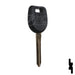 Uncut Transponder Key | Mitsubishi | MIT13PT Automotive Key Ilco