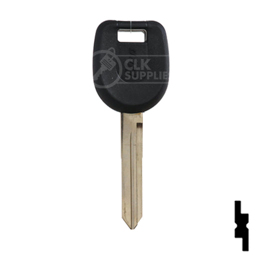 Uncut Transponder Key | Mitsubishi | MIT13PT Automotive Key Ilco