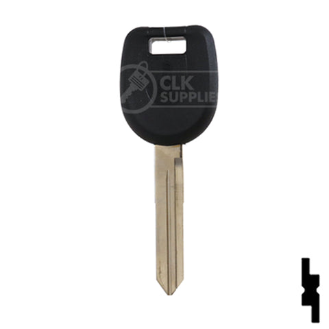 Uncut Transponder Key | Mitsubishi | MIT13PT Automotive Key Ilco