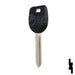 Uncut Transponder Key | Mitsubishi | MIT13PT Automotive Key Ilco