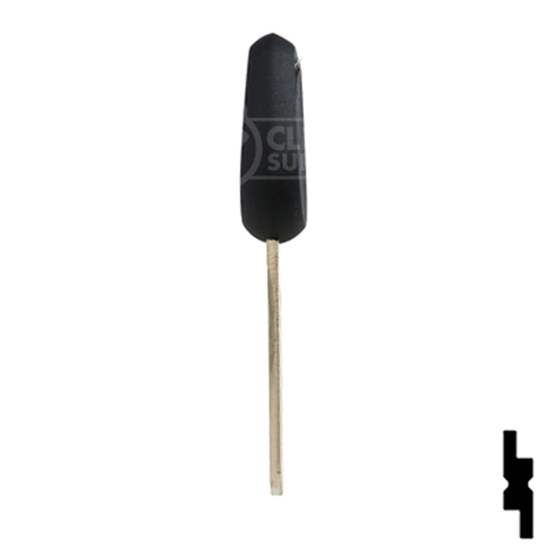 Uncut Transponder Key | Mitsubishi | MIT13PT Automotive Key Ilco