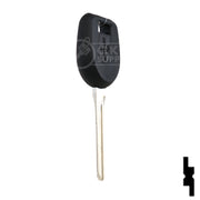 Uncut Transponder Key | Mitsubishi | MIT13PT Automotive Key Ilco
