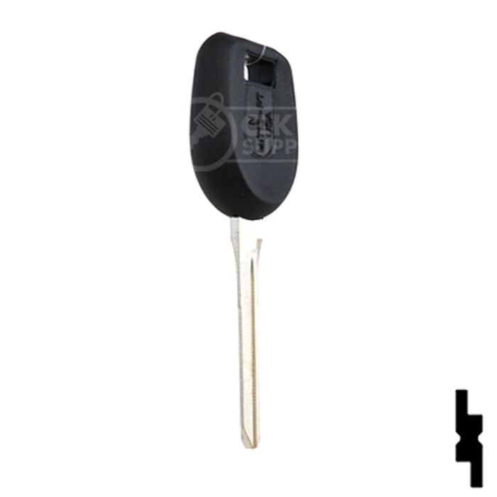 Uncut Transponder Key | Mitsubishi | MIT13PT Automotive Key Ilco