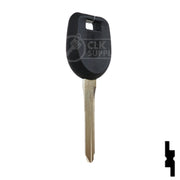 Uncut Transponder Key | Mitsubishi | MIT13PT Automotive Key Ilco