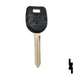 Uncut Transponder Key | Mitsubishi | MIT13PT Automotive Key Ilco