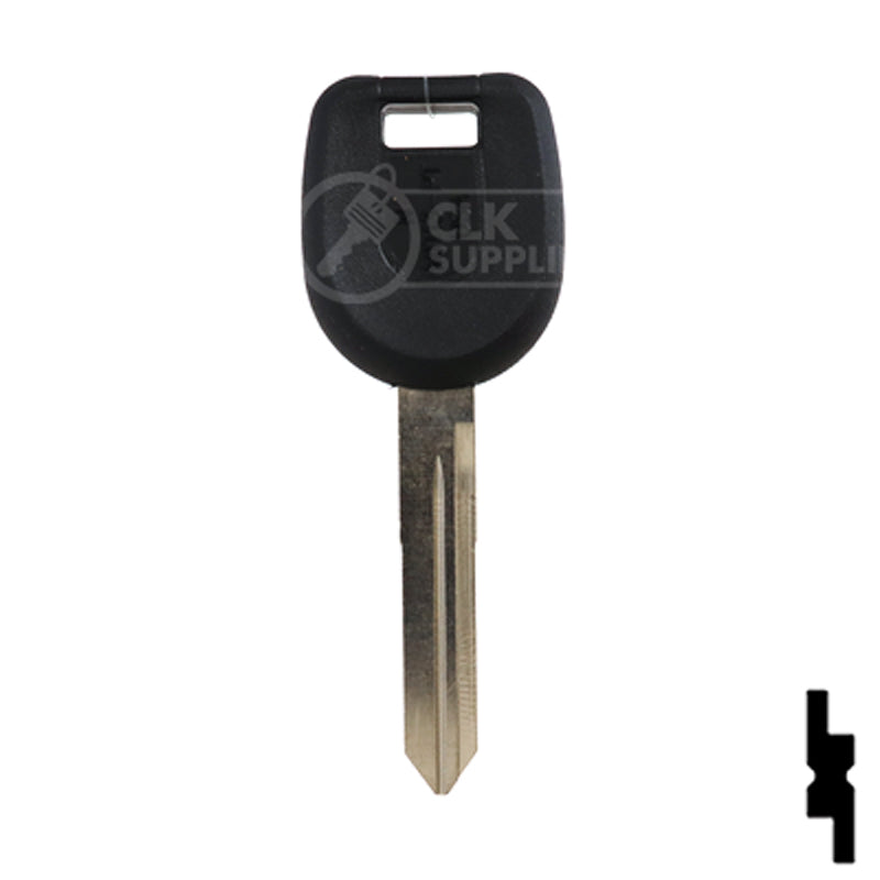 Uncut Transponder Key | Mitsubishi | MIT13PT Automotive Key Ilco