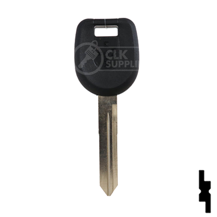 Uncut Transponder Key | Mitsubishi | MIT13PT Automotive Key Ilco