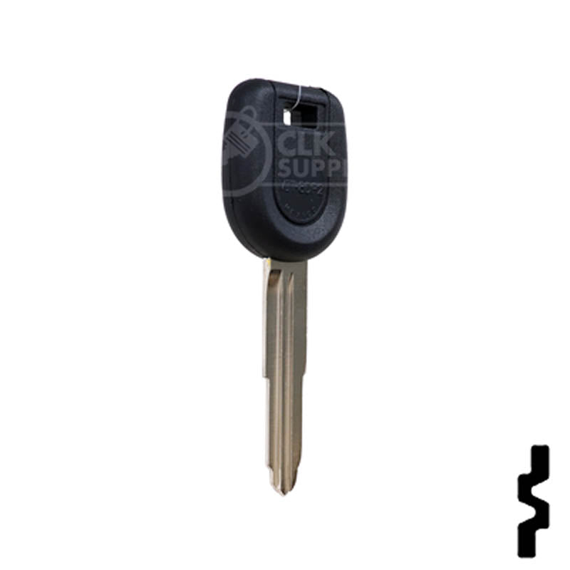 Uncut Transponder Key | Mitsubishi | MIT14PT Automotive Key JMA USA