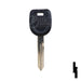Uncut Transponder Key | Mitsubishi | MIT16APT Automotive Key JMA USA