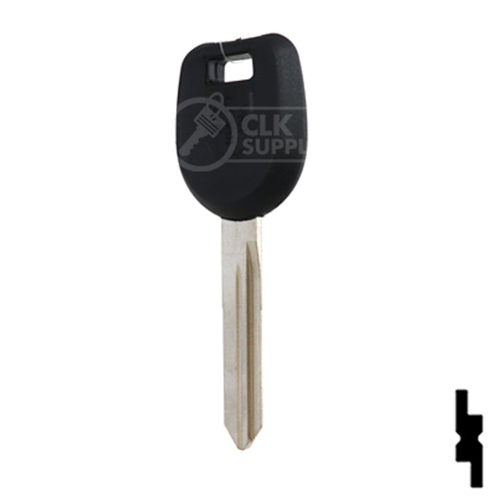 Uncut Transponder Key | Mitsubishi | MIT16APT Automotive Key Ilco