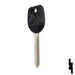 Uncut Transponder Key | Mitsubishi | MIT16APT Automotive Key Ilco
