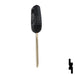 Uncut Transponder Key | Mitsubishi | MIT16APT Automotive Key Ilco