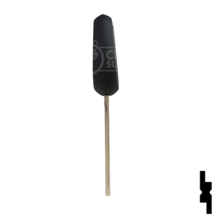 Uncut Transponder Key | Mitsubishi | MIT16APT Automotive Key Ilco