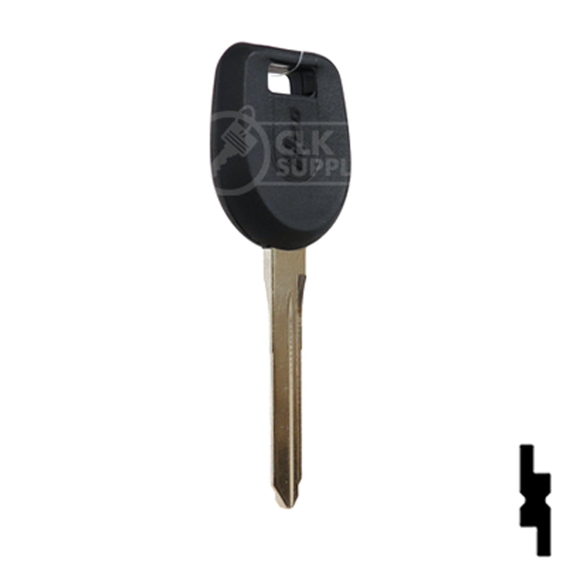 Uncut Transponder Key | Mitsubishi | MIT16APT Automotive Key Ilco