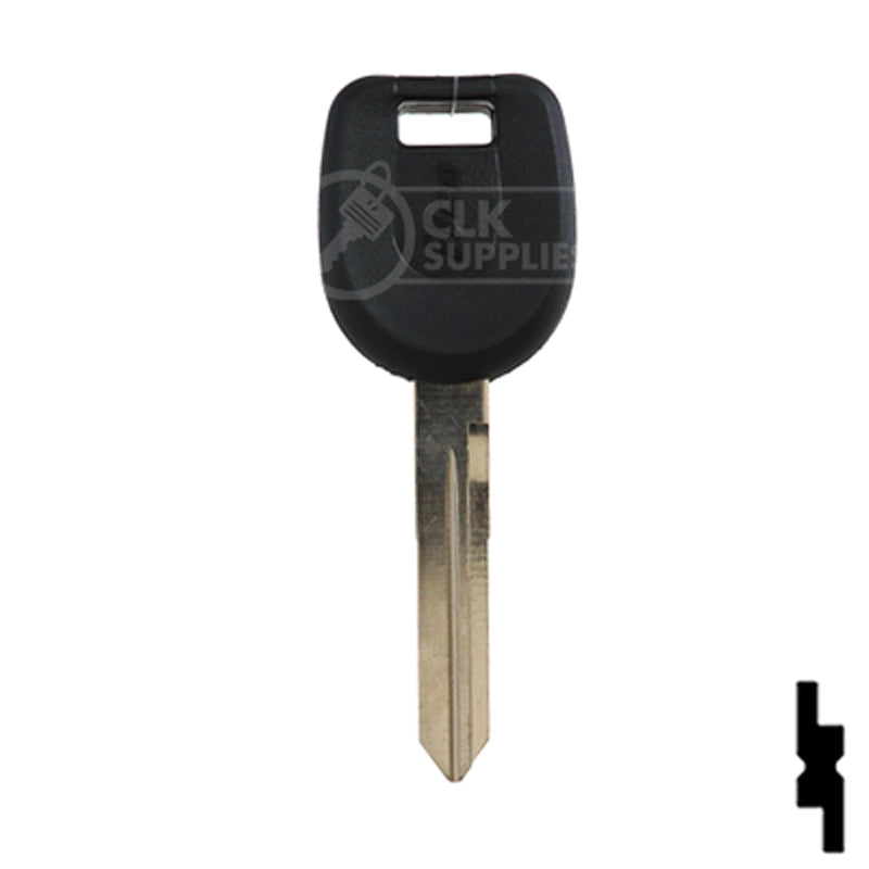 Uncut Transponder Key | Mitsubishi | MIT16APT Automotive Key Ilco