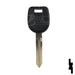 Uncut Transponder Key | Mitsubishi | MIT16APT Automotive Key Ilco