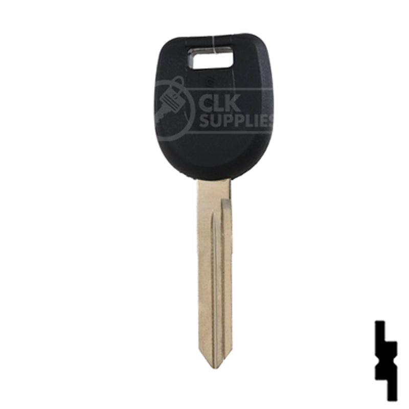 Uncut Transponder Key | Mitsubishi | MIT16APT Automotive Key Ilco