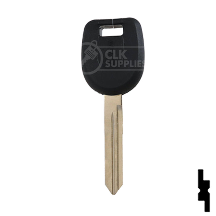 Uncut Transponder Key | Mitsubishi | MIT16APT Automotive Key Ilco