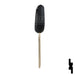 Uncut Transponder Key | Mitsubishi | MIT16APT Automotive Key Ilco