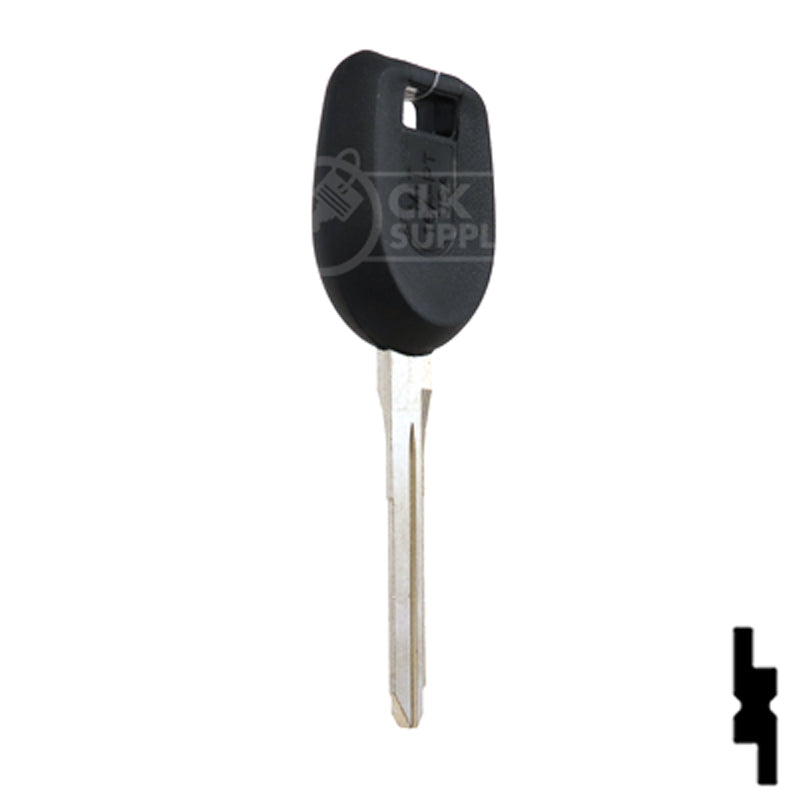 Uncut Transponder Key | Mitsubishi | MIT16APT Automotive Key Ilco