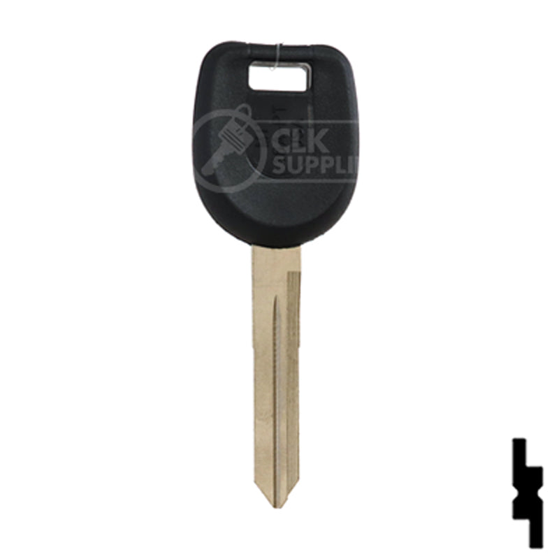 Uncut Transponder Key | Mitsubishi | MIT16APT Automotive Key Ilco