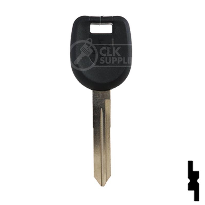 Uncut Transponder Key | Mitsubishi | MIT16APT Automotive Key Ilco