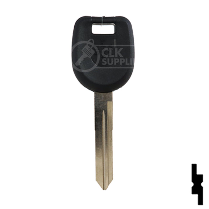 Uncut Transponder Key | Mitsubishi | MIT16APT Automotive Key Ilco