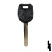Uncut Transponder Key | Mitsubishi | MIT16APT Automotive Key Ilco