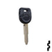 Uncut Transponder Key | Mitsubishi | MIT17APT Automotive Key JMA USA