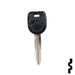 Uncut Transponder Key | Mitsubishi | MIT17APT Automotive Key JMA USA