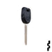 Uncut Transponder Key | Mitsubishi | MIT17APT Automotive Key JMA USA