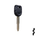 Uncut Transponder Key | Mitsubishi | MIT17APT Automotive Key JMA USA