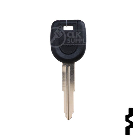 Uncut Transponder Key | Mitsubishi | MIT17APT Automotive Key JMA USA