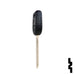 Uncut Transponder Key | Mitsubishi | MIT8PT Automotive Key JMA USA