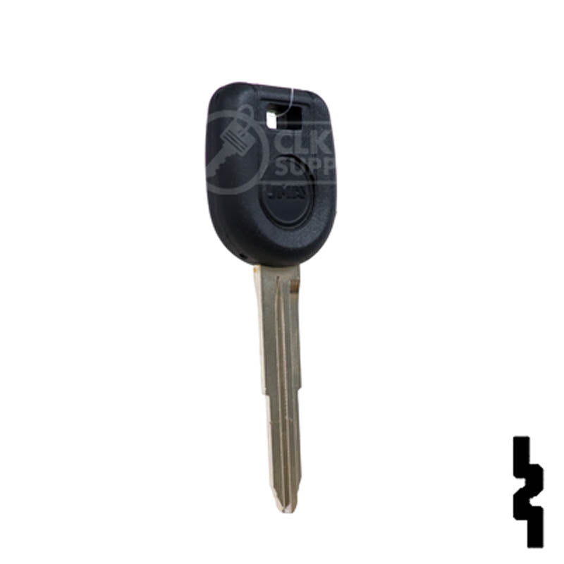 Uncut Transponder Key | Mitsubishi | MIT8PT Automotive Key JMA USA