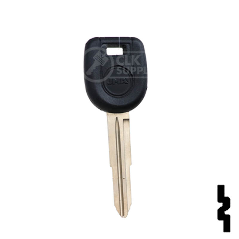 Uncut Transponder Key | Mitsubishi | MIT8PT Automotive Key JMA USA