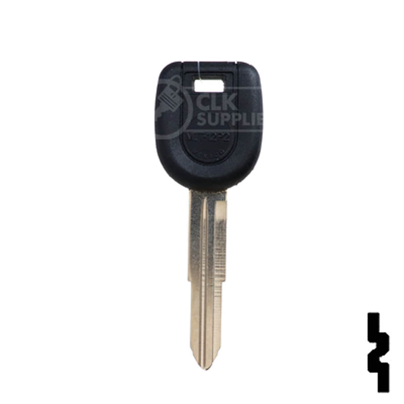 Uncut Transponder Key | Mitsubishi | MIT8PT Automotive Key JMA USA