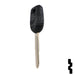 Uncut Transponder Key | Mitsubishi | MIT8PT Automotive Key Ilco