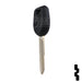 Uncut Transponder Key | Mitsubishi | MIT8PT Automotive Key Ilco