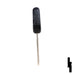 Uncut Transponder Key | Mitsubishi | MIT9PT Automotive Key JMA USA
