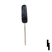 Uncut Transponder Key | Mitsubishi | TPX3MIT-18.P, MIT16APT Automotive Key JMA USA