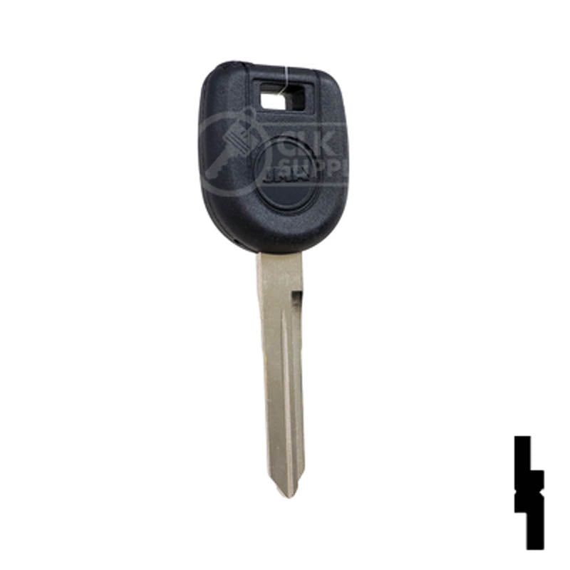 Uncut Transponder Key | Mitsubishi | TPX3MIT-18.P, MIT16APT Automotive Key JMA USA