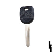 Uncut Transponder Key | Mitsubishi | TPX3MIT-18.P, MIT16APT Automotive Key JMA USA